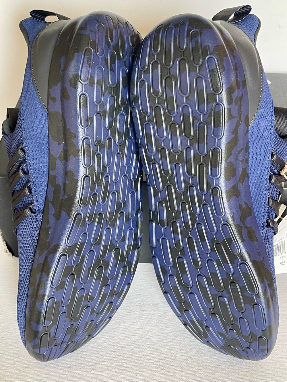 NIB ADIDAS MENS LITE RACER ADAPT 7.0 SERIES BLUE & BLACK SIZE 11 SLIP ON SNEAKER - Picture 10 of 10